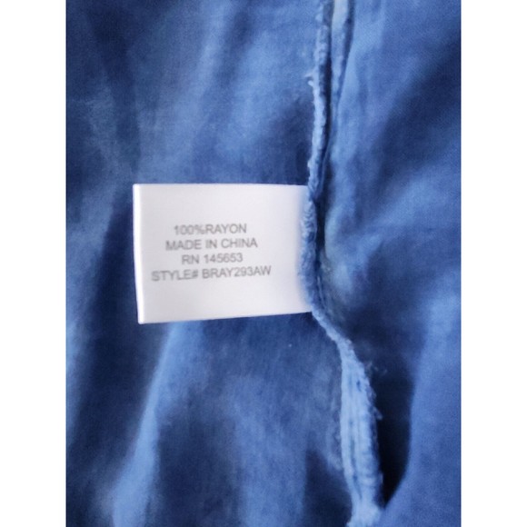 Betro Simone Womens Racerback Maxi Dress Royal Blue Sz M - Picture 7 of 15